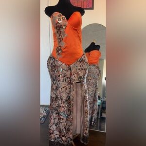 Custom-Made Aso Ebi Nigerian Dress – Elegant & Unique